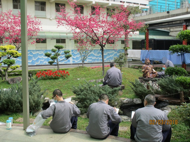 107年3月櫻花寫生比賽情形2