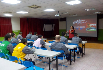 Traffic safety class by Taoyuan station of Hsinchu Motor Vehicles office on March 6,2019.