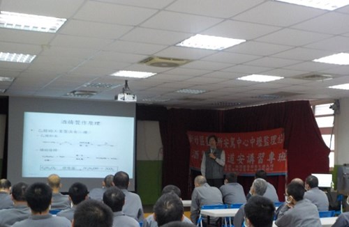 Traffic safety class by Taoyuan station of Hsinchu Motor Vehicles office on July 3.