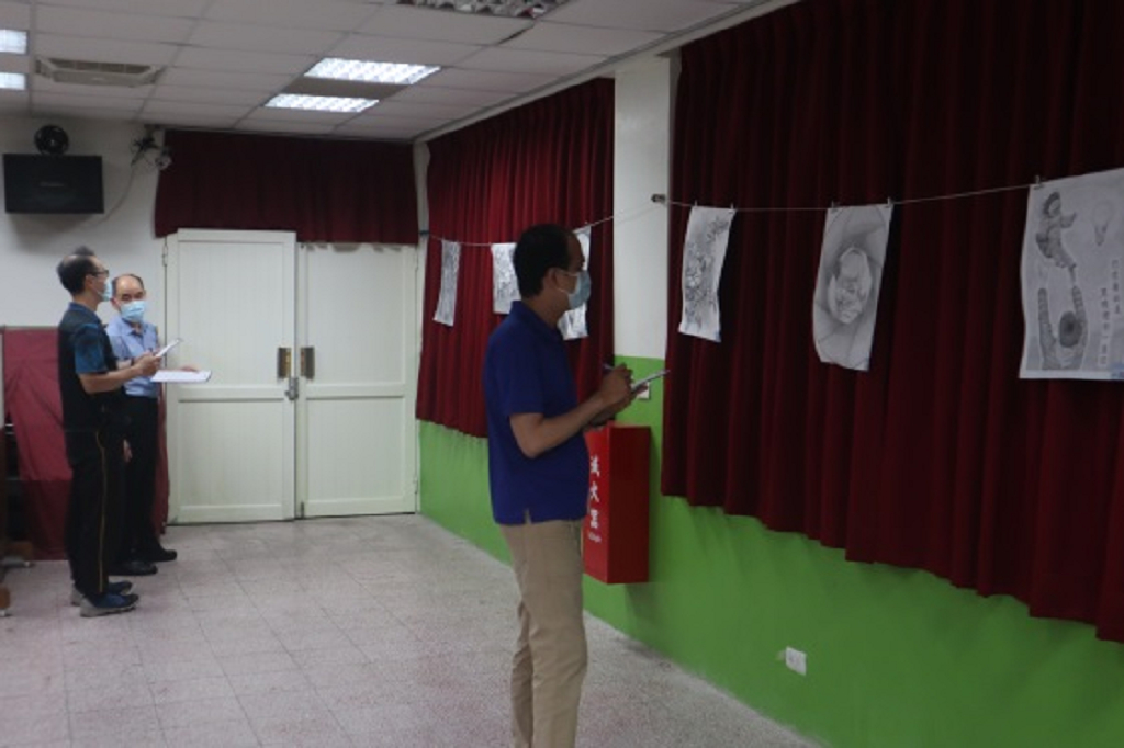 photograph2 of pencil drawing competition in August,2021