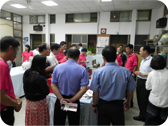 Taiwan after-care association visiting activity on August 29,2012.