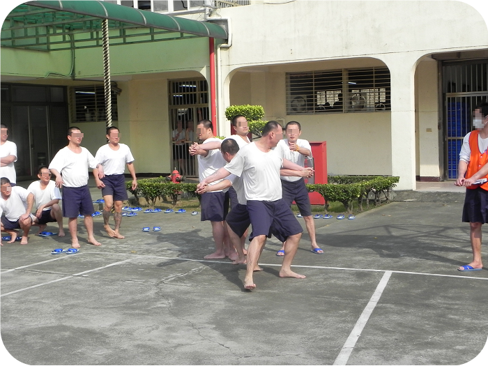 Inmates' recreational activity on October 15 to 16.