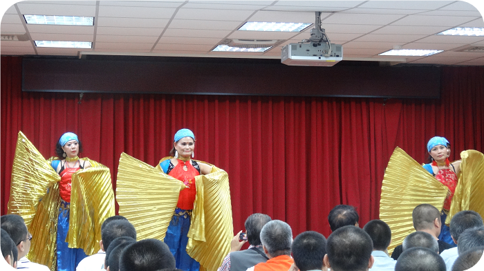 Traditional dancing performance on July 20,2015.