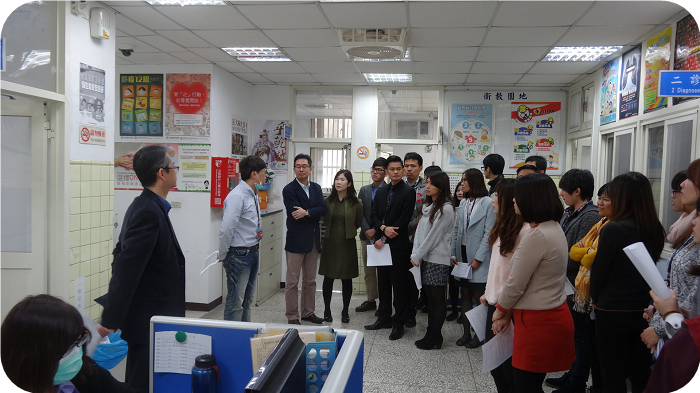 Visitors of Academy for the Judiciary,Ministry of Justice visited Taoyuan Prison on March 28,2016.